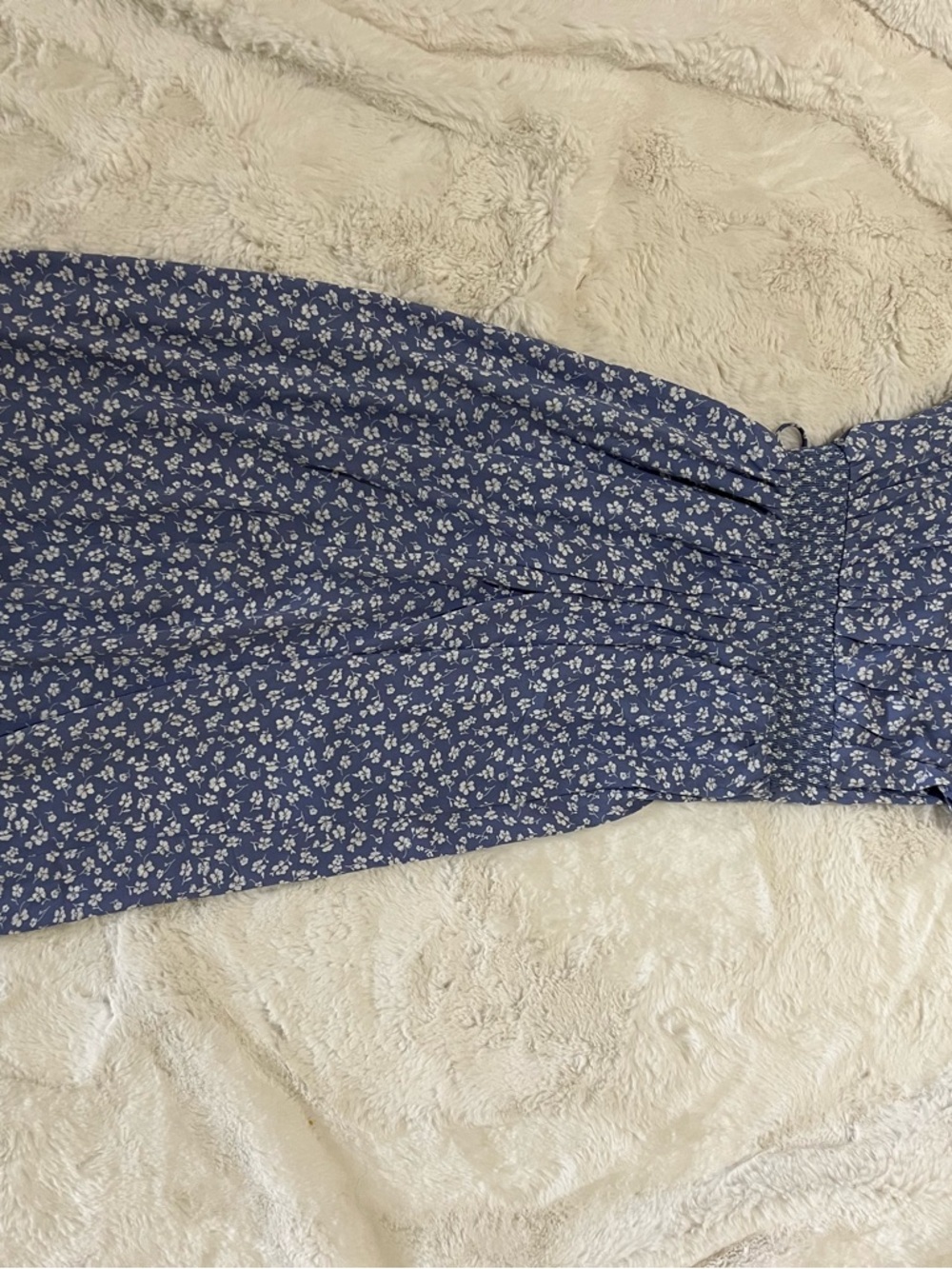 Sienna Sky periwinkle, Floral Midi Dress - Picture 3 of 5
